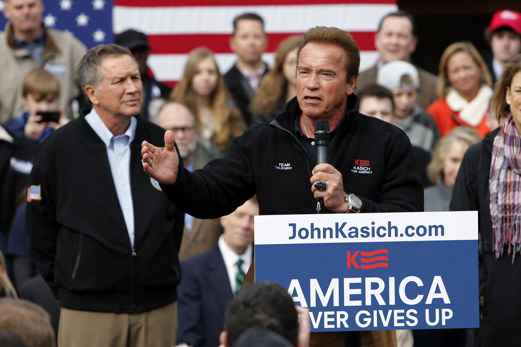 Arnold Schwarzenegger, 2016